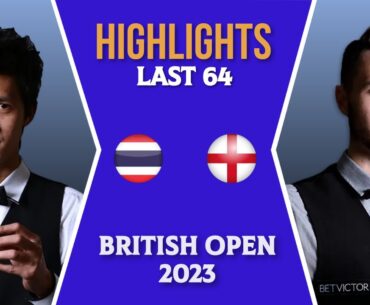 THEPCHAIYA UN-NOOH VS OLIVER LINES | BRITISH OPEN 2023 | SNOOKER 2023