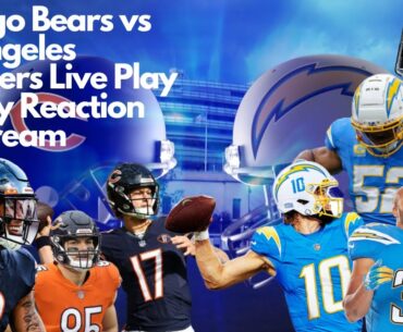 NFL WEEK 8 Chicago Bears vs Los Angeles Chargers Live Play By Play Watch Party Livestream