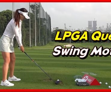 LPGA Queen "In Gee Chun"  Iron-Hybrid-Wood-Driver Swing & Slow Motions