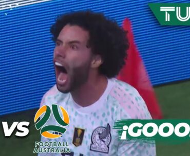 ¡DEBUT SOÑADO! GOOOLAZO del Chino Huerta | México 2-2 Australia | Amistoso Internacional | TUDN