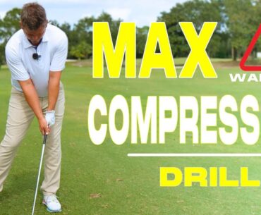 The Best Drill To Stay Down And Compress The Golf Ball Like The Pros