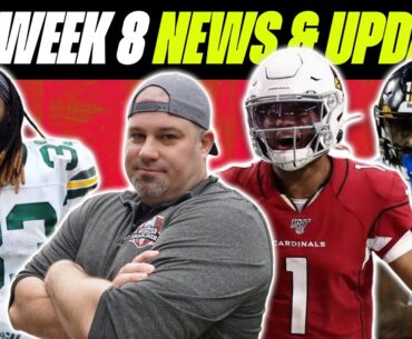 2023 Fantasy Football Week 8 - END OF THE WEEK News and Updates