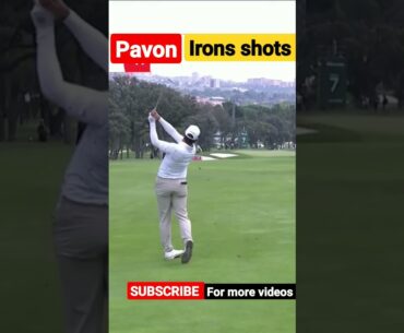 Matthieu Pavon Iron swing Highlights 2023 #golf #shorts