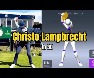 Christo Lamprecht Swing in Slow Motion and in 3D🔥