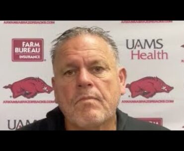 Sam Pittman Wednesday Press Conference: Arkansas vs. Florida