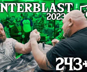 2023 Winterblast by 98% Armwrestling | 243+ Pro LEFT Hand