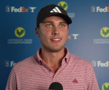 Ludvig Aberg · Interview · Round 4 · 2023 Sanderson Farms Championship · PGA Tour