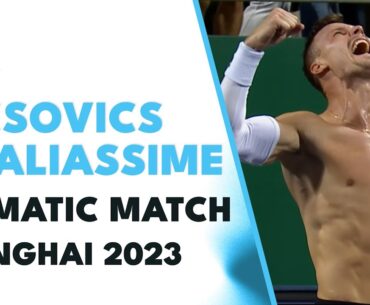 Marton Fucsovics vs Felix Auger-Aliassime DRAMATIC Match Highlights | Shanghai 2023