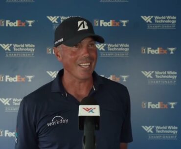 Matt Kuchar Friday Flash Interview 2023 World Wide Technology Championship