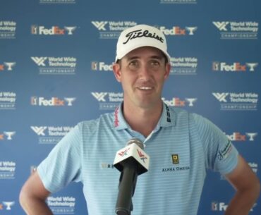 Chesson Hadley Thursday Flash Interview 2023 World Wide Technology Championship