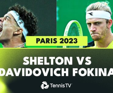 Ben Shelton vs Alejandro Davidovich Fokina Highlights | Rolex Paris Masters 2023
