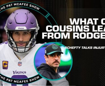 Aaron Rodgers can be the 'ROLE MODEL' or 'INSPIRATION' for Kirk Cousins 👀 | The Pat McAfee Show