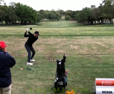 Kramer Hickok Golf Swing on the Driving Range Valspar Championship 2023