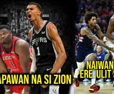 Victor Wembanyama NASAPAWAN na Si ZION | Kevin Durant NAIWAN Ulit sa ERE, 3 Sunod na Talo Ang Suns