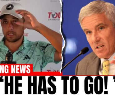 Xander Schauffele DEMANDS PGA Tour boss to QUIT and Golf fans agree!