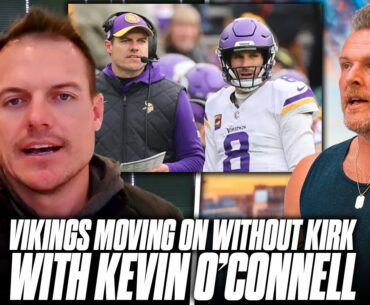 Vikings HC Kevin O'Connell: Moving On Without Kirk Cousins, Jordan Addison Stepping Up | Pat McAfee