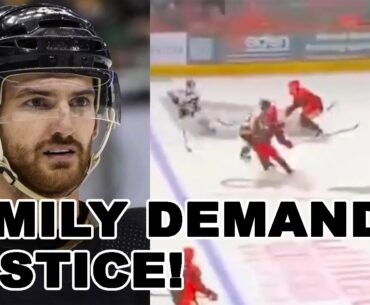 Adam Johnson's family SPEAKS OUT and DEMANDS JUSTICE after he was killed on the ice by Matt Petgrave