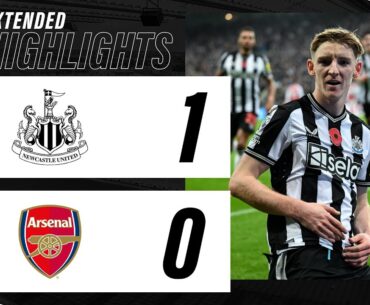 Newcastle United 1 Arsenal 0 | EXTENDED Premier League Highlights