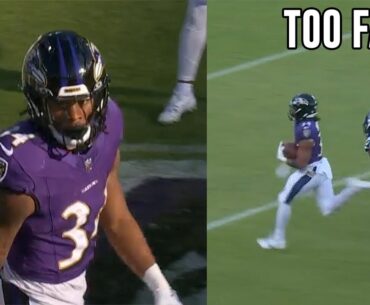 Keaton Mitchell [UDFA STEAL] Shows Off UNREAL SPEED & VISION ⚡️🔥 Ravens vs Seahawks 2023 Highlights