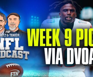 NFL Week 9 Preview w/ Aaron Schatz & Mike Tanier!! | Week 9 NFL Predictions | NFL Picks | DVOA