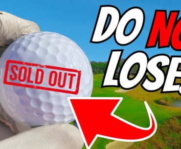 DO NOT Lose These MEGA RARE TaylorMade GOLF BALLS!