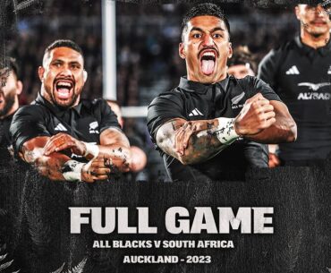 FULL GAME: All Blacks v South Africa (Mt Smart Stadium)