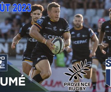 PRO D2 - Résumé 1ère moitié Provence Rugby-SU Agen : Saison 2023/2024