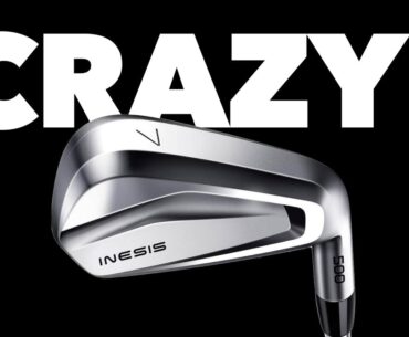 Inesis 500 Irons review - NEW BRAND LOW COST IRONS BLEW MY MIND!