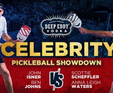 Celebrity Showdown featuring Scheffler and Waters vs Isner and Johns