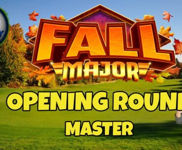 Golf Clash LIVESTREAM, Opening round - Master - Fall Major Tournament!