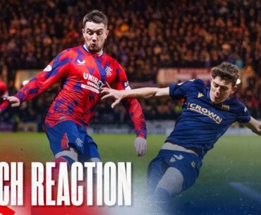 REACTION | Scott Wright | Dundee 0-5 Rangers | 1 Nov 2023