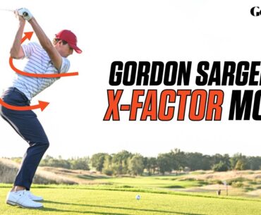 The Science Behind Gordon Sargent's Insane Swing Speed | Film Study | Golf Digest