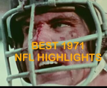 Best 1971 NFL Highlights