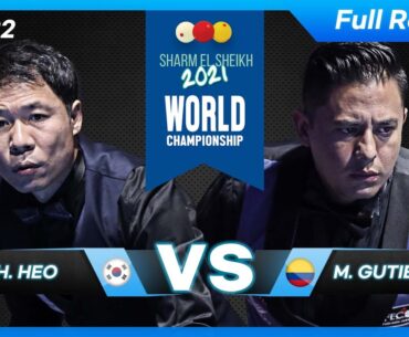 Last 32 - Jung Han HEO vs Mauricio GUTIERREZ (73rd World Championship 3-Cushion)