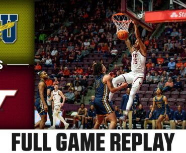 Coppin State vs. Virginia Tech Full Game Replay | 2023-24 ACC Men’s Basketball
