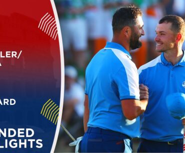 Scheffler/Koepka vs. Rahm/Højgaard Extended Highlights | 2023 Ryder Cup