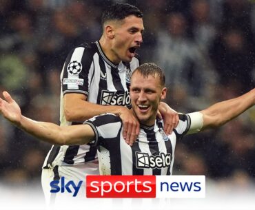 Newcastle thrash PSG 4-1 in the Champions League