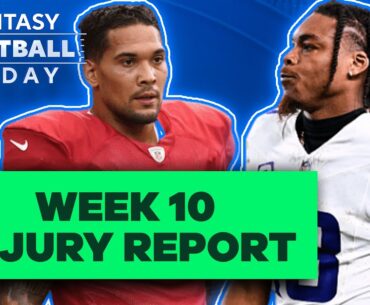 Week 10 Injury Updates: James Conner, Justin Jefferson, Ja'Marr Chase, Tee Higgins, and more!