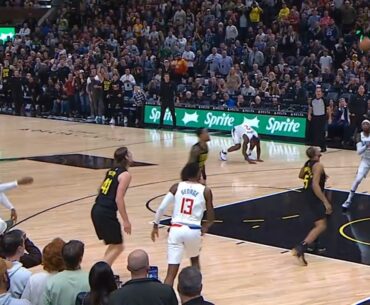 Kawhi Leonard slaps the floor after Russell Westbrook's game tying shot vs Jazz 😬