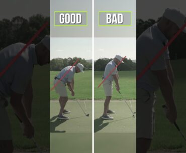 This Finally FIXES STANDING UP In The Golf Swing! #shorts #golfswing #golf #ericcogorno #golfer