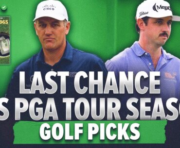 How to Bet the FINAL PGA Tour Event of the Season! | The RSM Classic | Golf Picks | Links & Locks