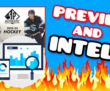 PREVIEW! ANALYSIS! 2022-23 SP Authentic Hockey Hobby Box and Case Break Strategy (2023)