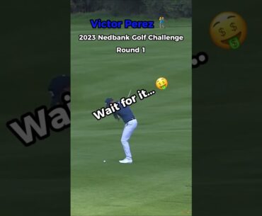 Victor Perez 🎯 2023 Nedbank Golf Challenge | Round 1 | Hole 14 #golf #golfhighlights #approachshot