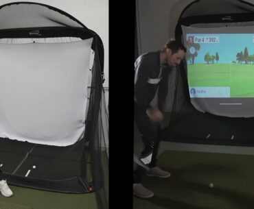 Quick Look at the Spornia SPG-8XL-SIM Golf Practice Net