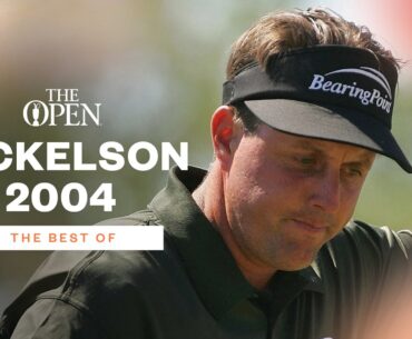 Phil Mickelson's 2004 Open featuring Seve Ballesteros on commentary | Best Of