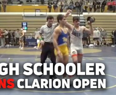 High School Sophomore Bo Bassett's Full Run At Clarion Open