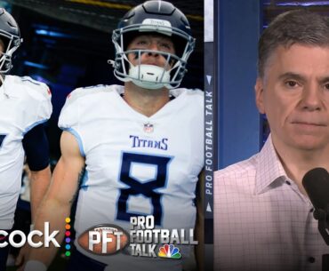 Ryan Tannehill helps Will Levis find footing as Titans starting QB | Pro Football Talk | NFL on NBC