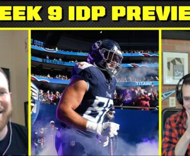 Week 9 IDP Preview | PFF Fantasy Pod