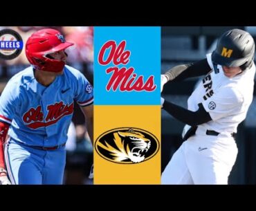 Ole Miss vs Missouri Highlights (GREAT GAME!) | Game 3 | 2023 College Baseball Highlights