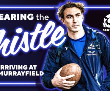 What it feels like...WEARING THE THISTLE | Arriving at BT Murrayfield